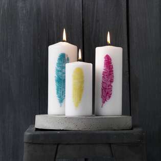 Decorate candles