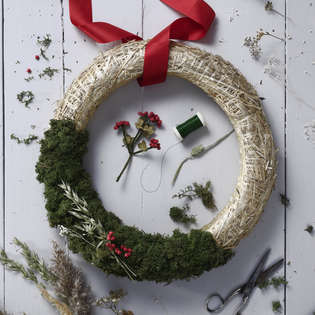 Classic Christmas wreath