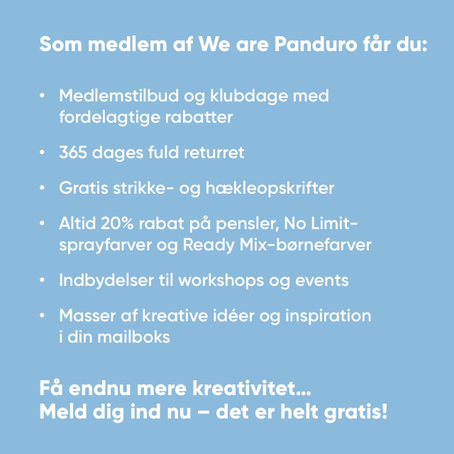 We are Panduro – klubben for alle der elsker være kreative!