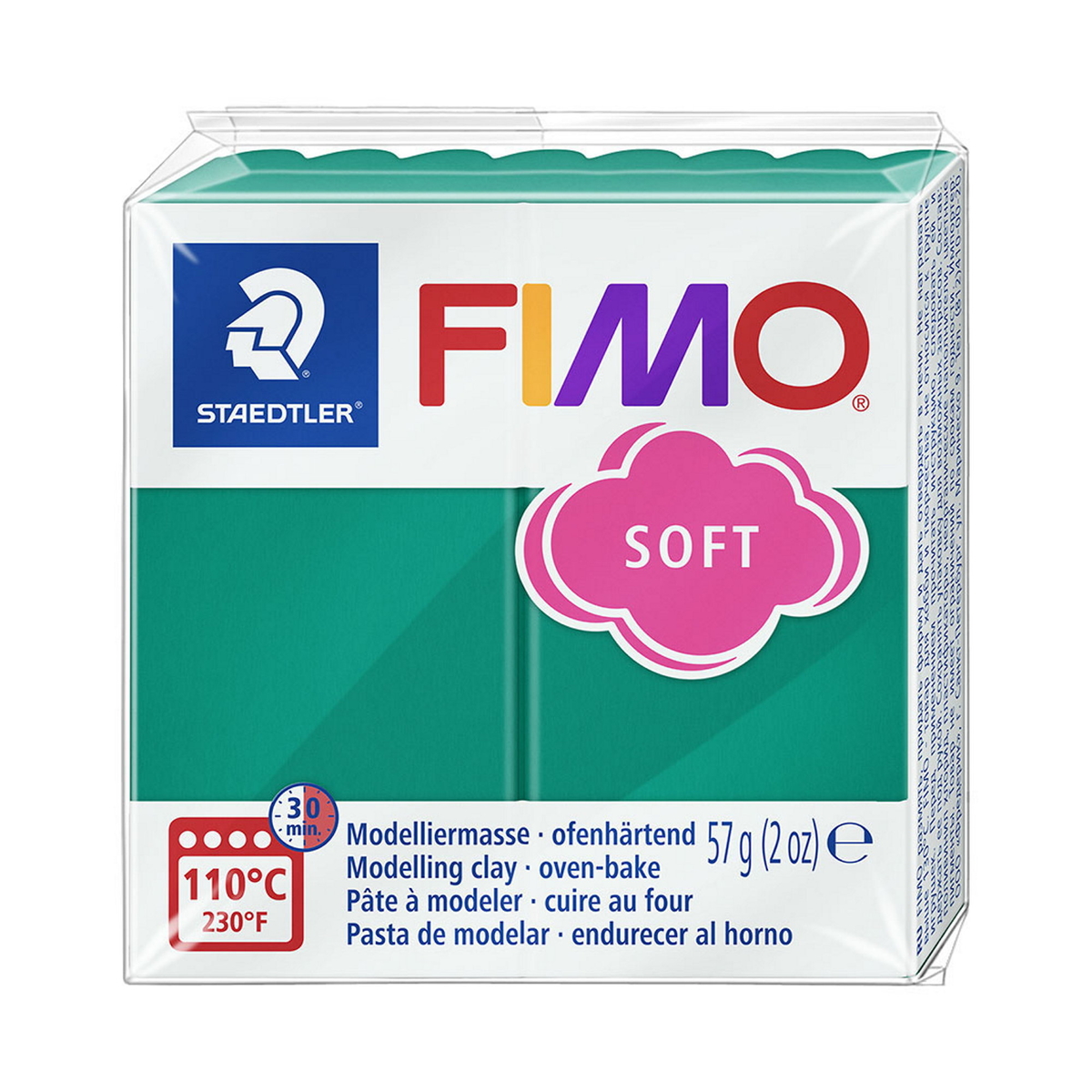FIMO Soft Serie Polymer Clay, Sahara, Nr. 70, 57g 2oz, Oven