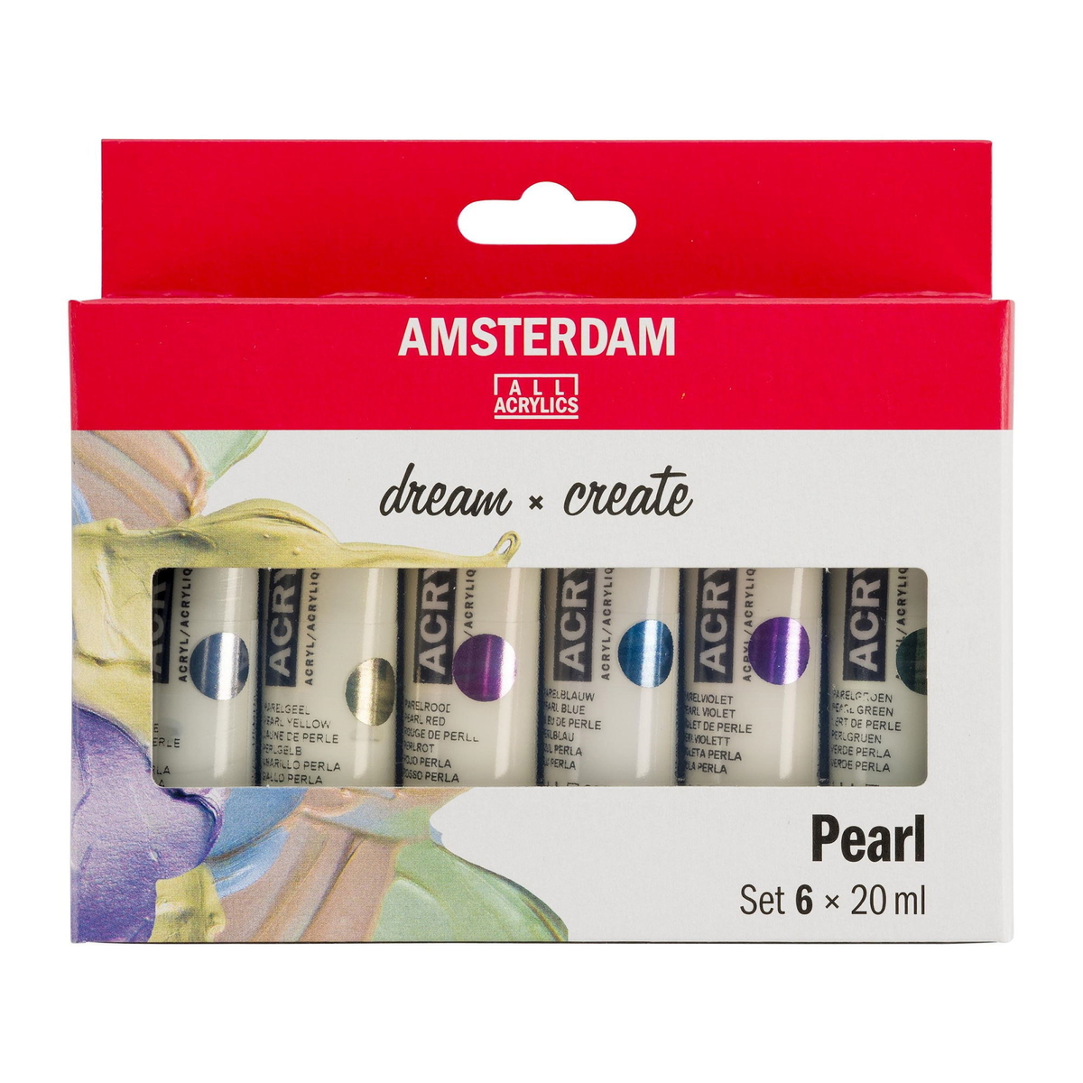 Amsterdam Acrylics Pearl Set 6 x