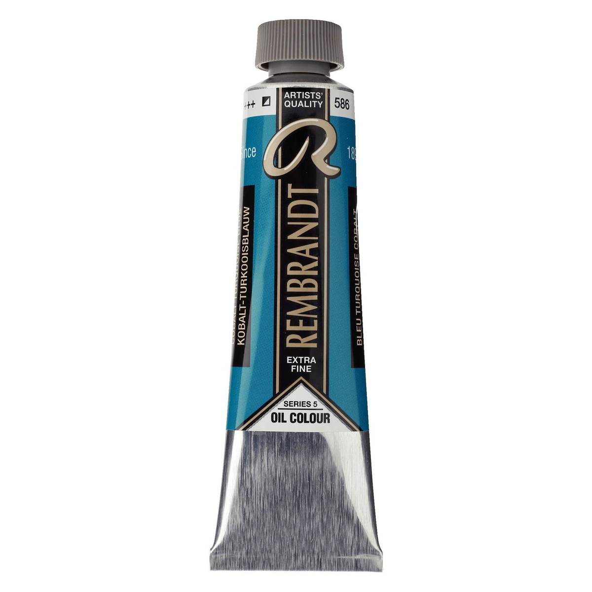 Rembrandt oljefärg 40 ml Cobalt Turquoise Blue - 586 | Panduro