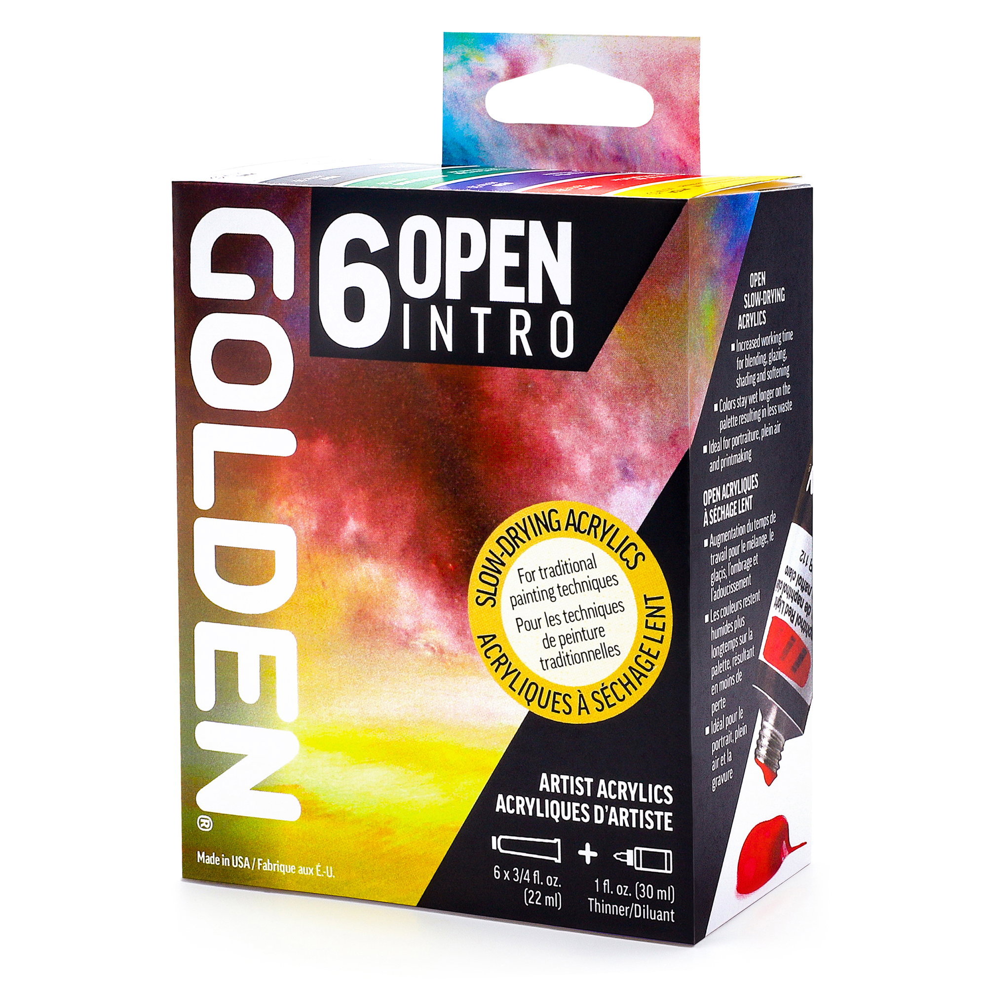 Golden Artist Open Acrylics Intro Set #055 | Panduro