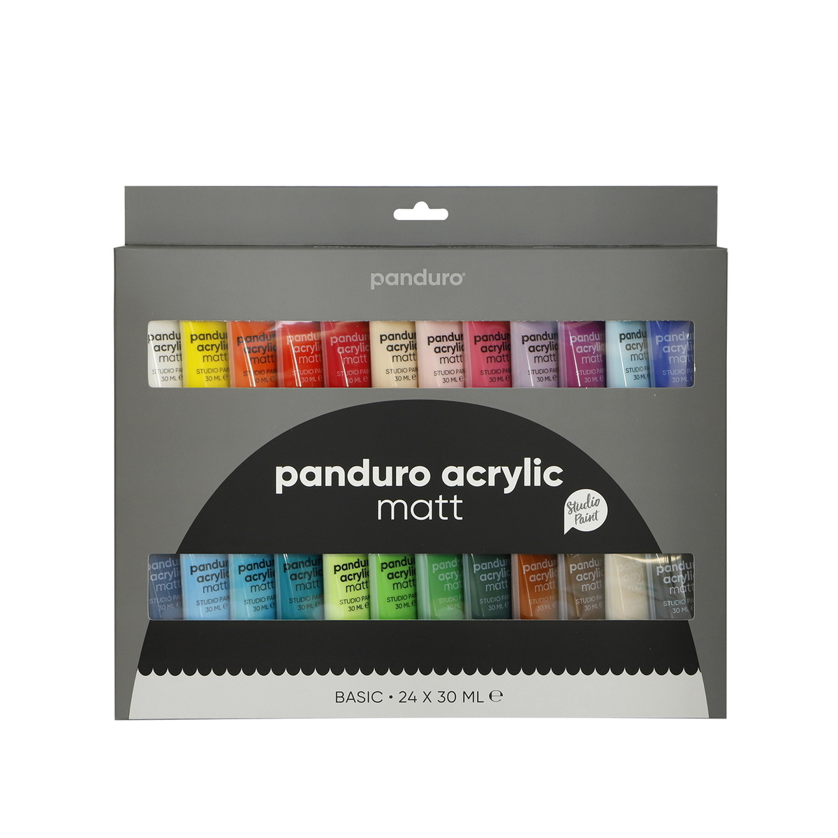 Skygge Fredag Senatet Panduro Acrylic matt set – 24×30 ml med matte akrylfarver
