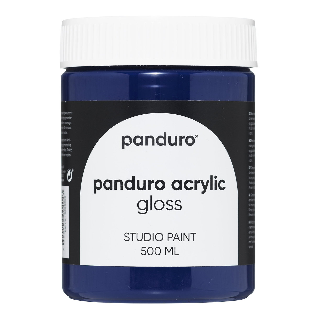Panduro Acrylic Gloss blank akrylfärg 500 ml Primary Blue | Panduro