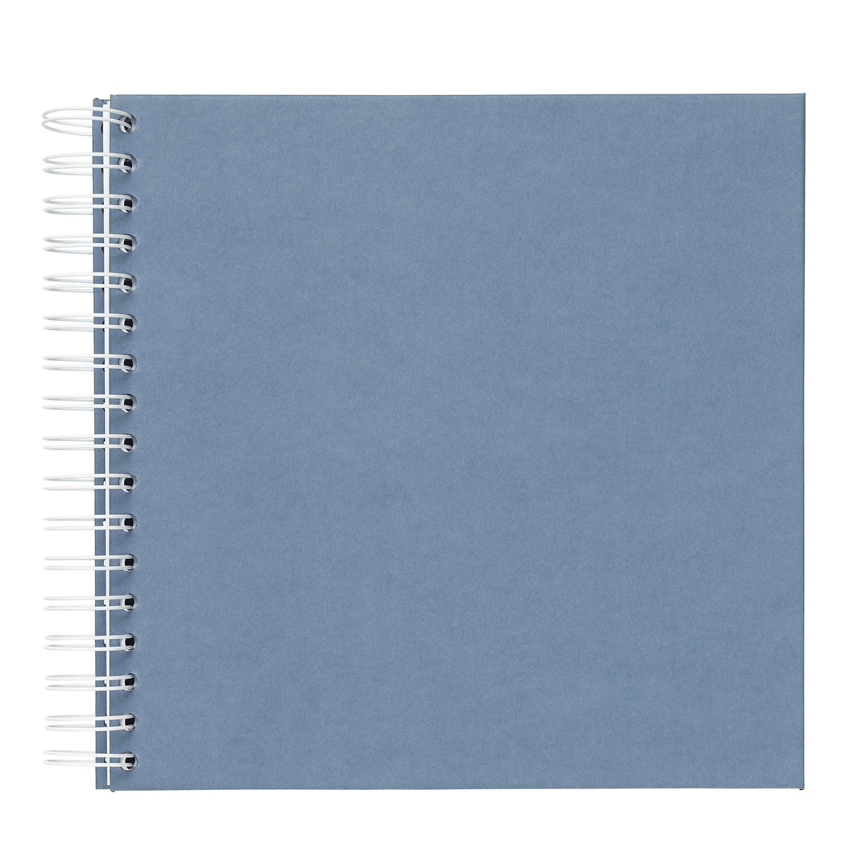 PANDURO Album Fotografico A Spirale 22x24,5 Cm - 25 Fogli Neri Da 225 G/m² Per Scrapbooking