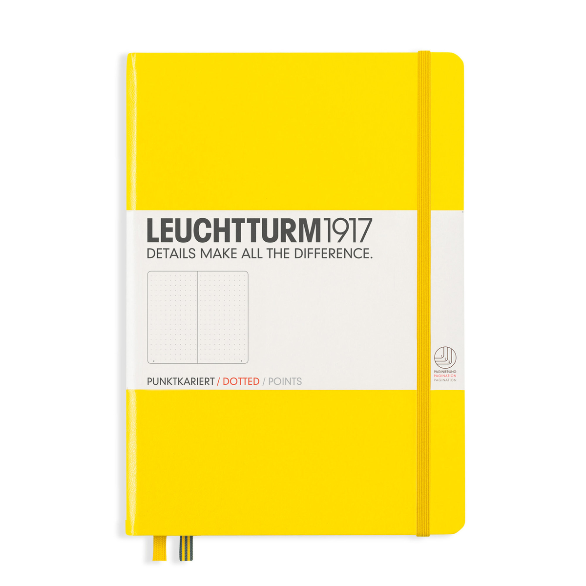 Leuchtturm1917 A5 Hardcover Notebook // Smooth Colors (Dotted/Plain/Pe —  Stickerrific