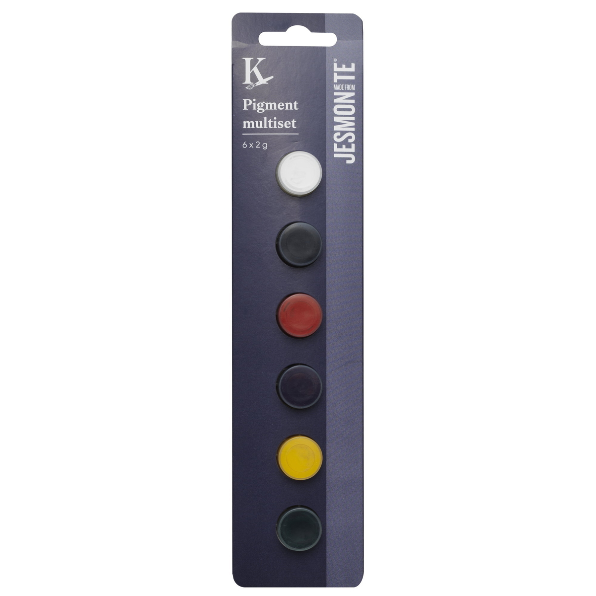 Lot De Pigments Pour Jesmonite - Barrette Classique De 6 Couleurs (2g Chacune) - Réf. 81415A