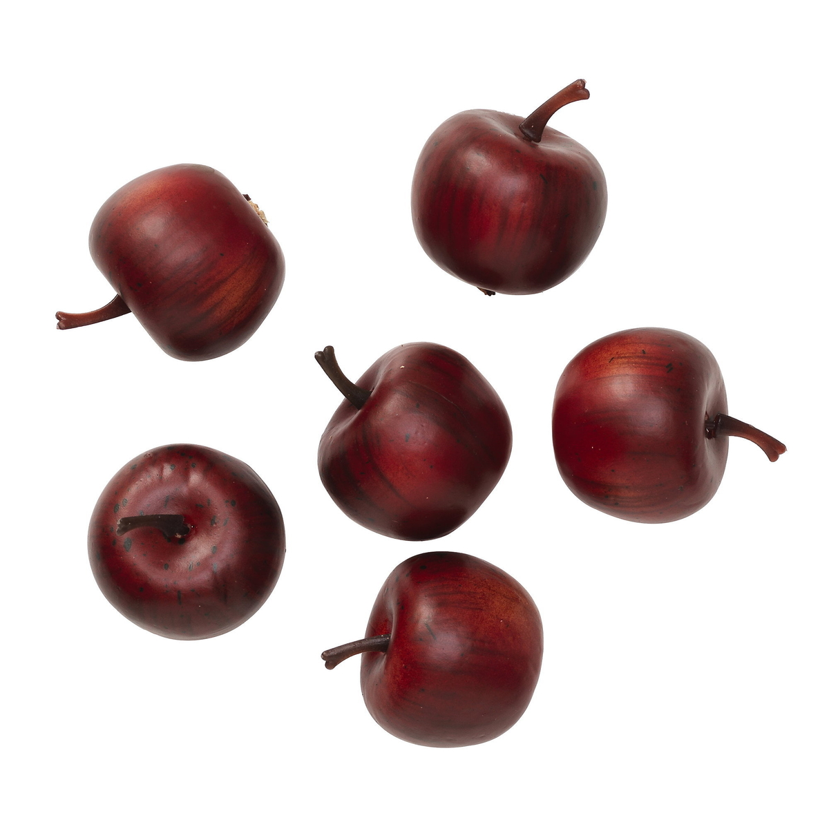 Röda äpplen för dekoration Ø3,5 cm, 12 st. | Panduro