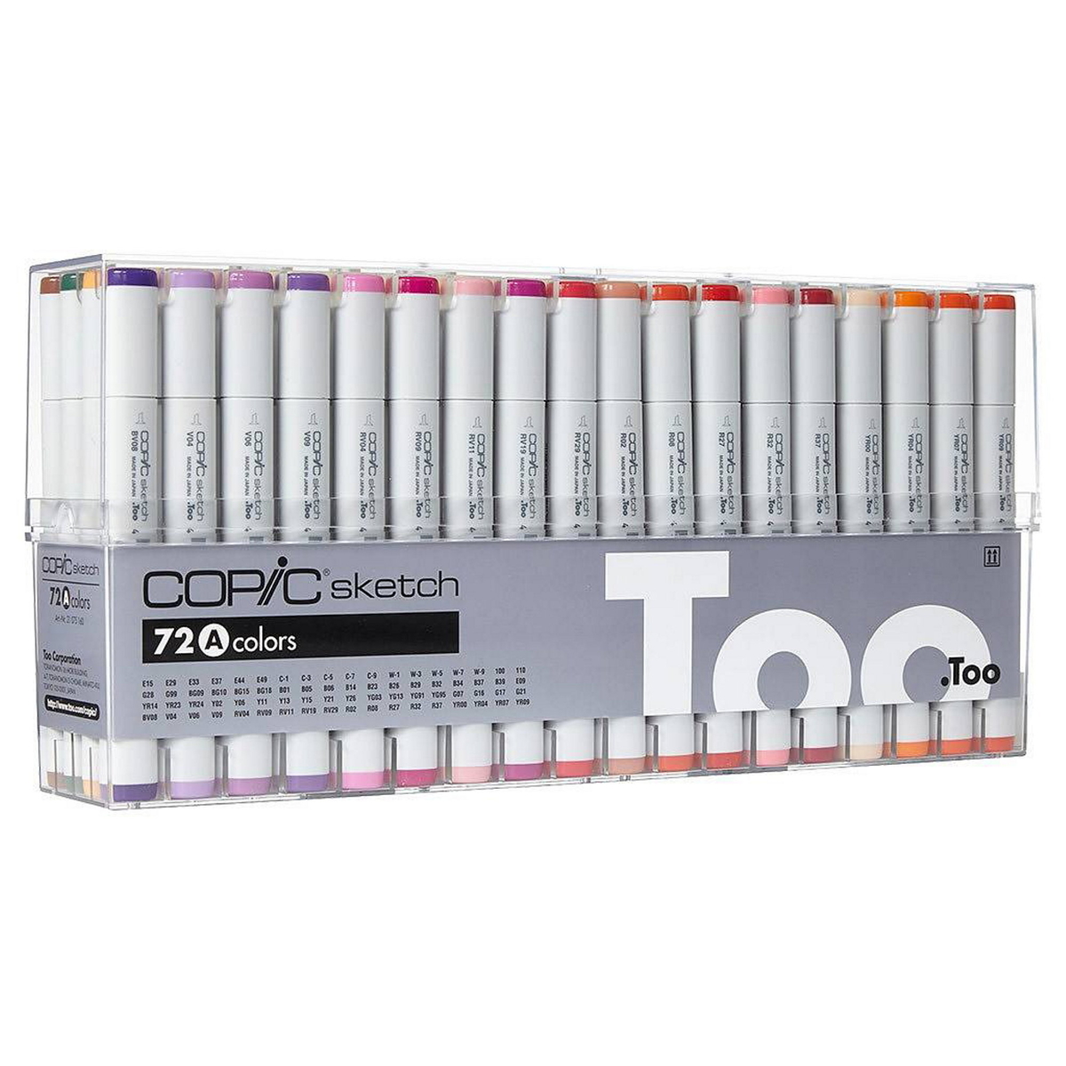 Copic Sketch Basic Set 72 A | Panduro ®