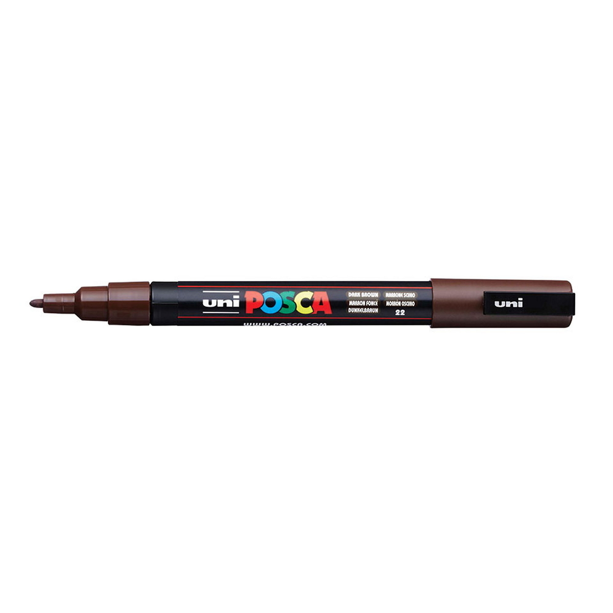 Posca Paint Marker Fine PC-3M Dark Brown