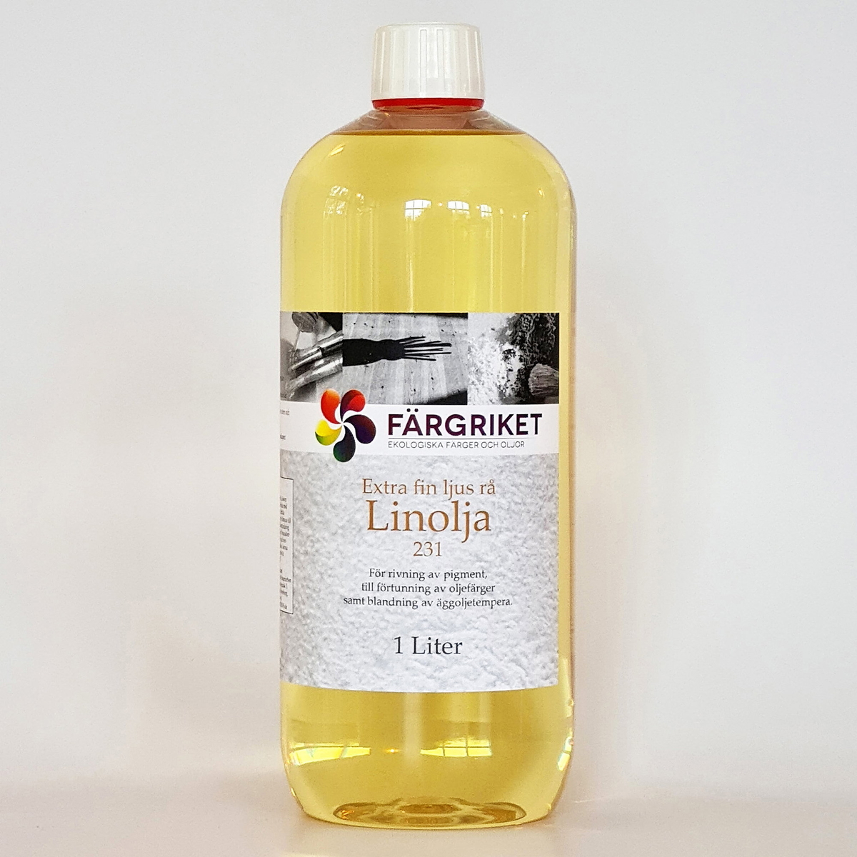 FR Xfin lys, rå linolje 1 l | Panduro