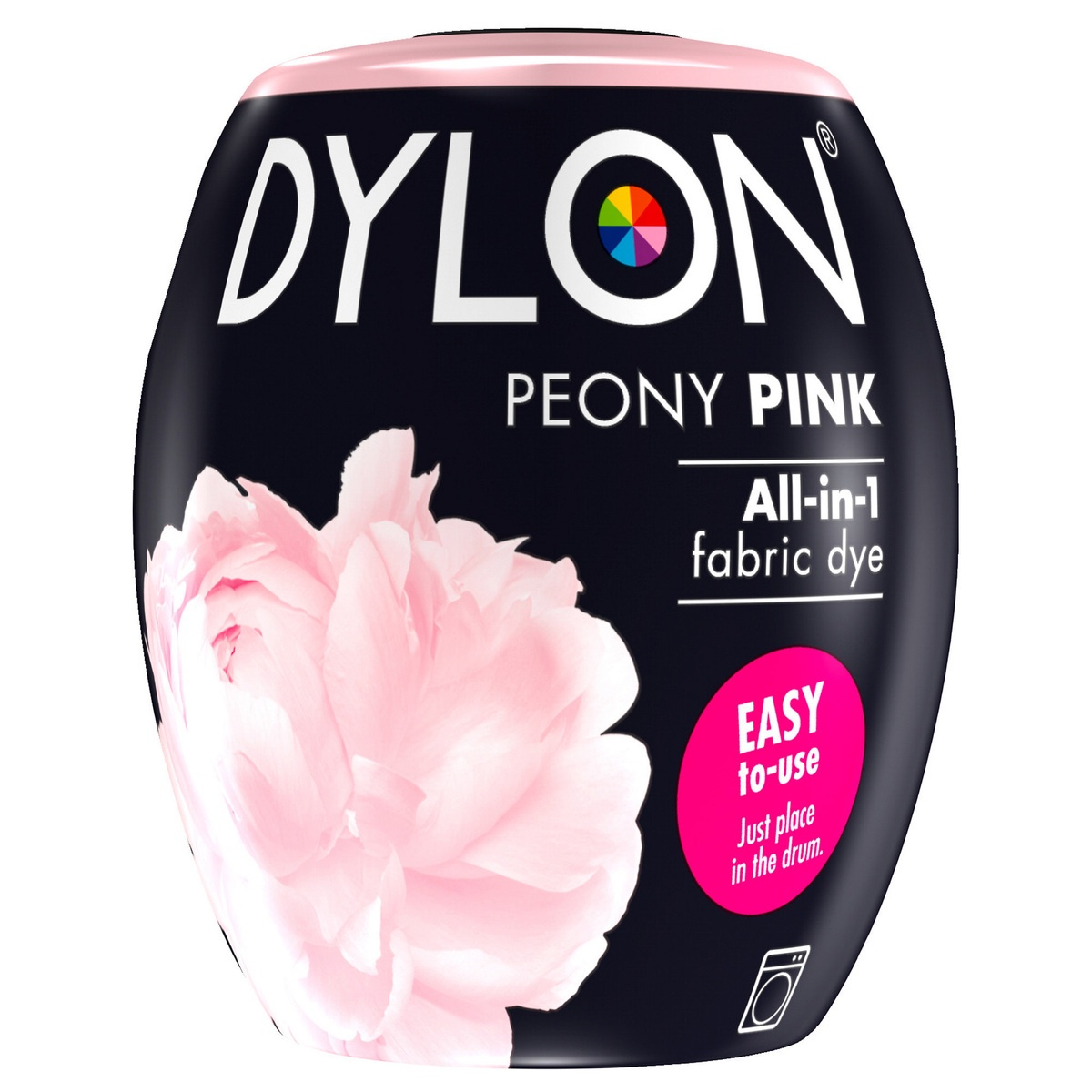 Dylon Pod All-in-1 -tekstiiliväri – Peony pink