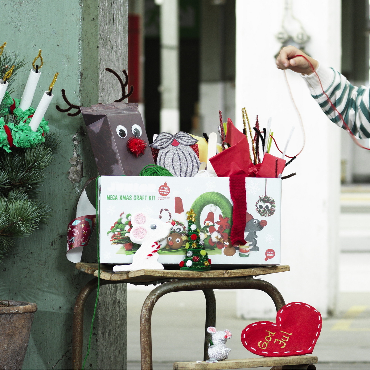 Megastort kit för julpyssel Panduro