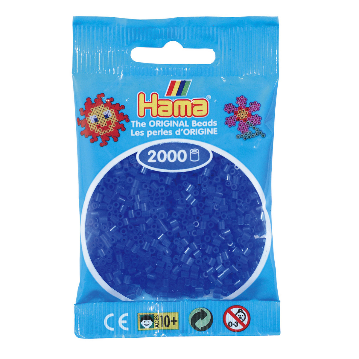 Hama Beads - Kit Mini Bolso Con 7500 Cuentas De Colores Para Planchar Y Crear Diseños