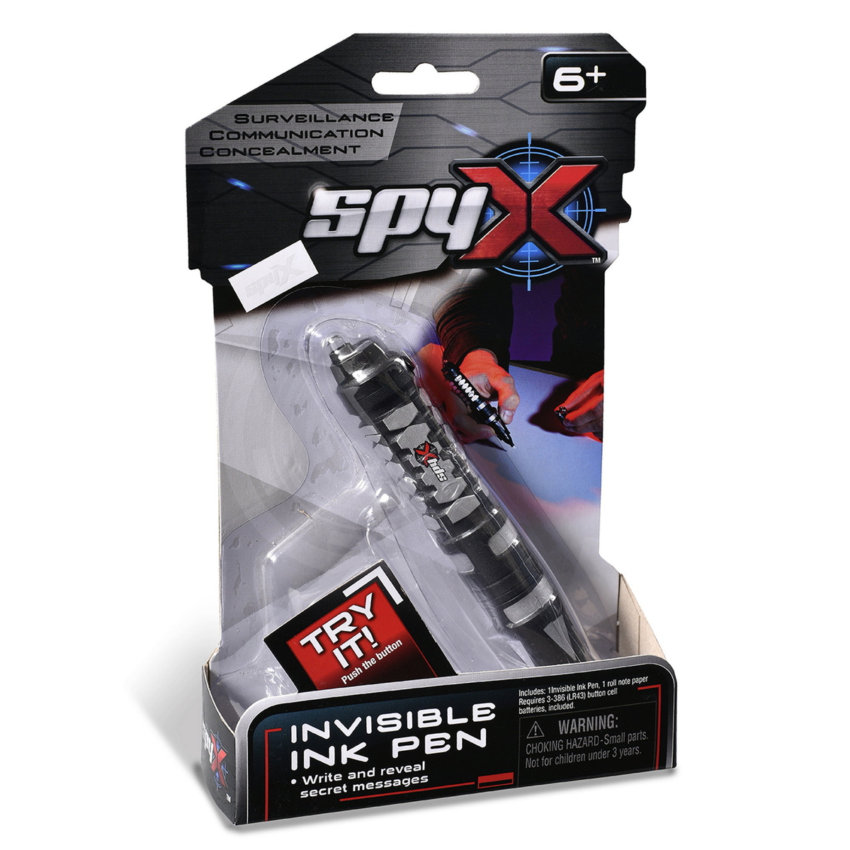 SpyX-pen usynligt