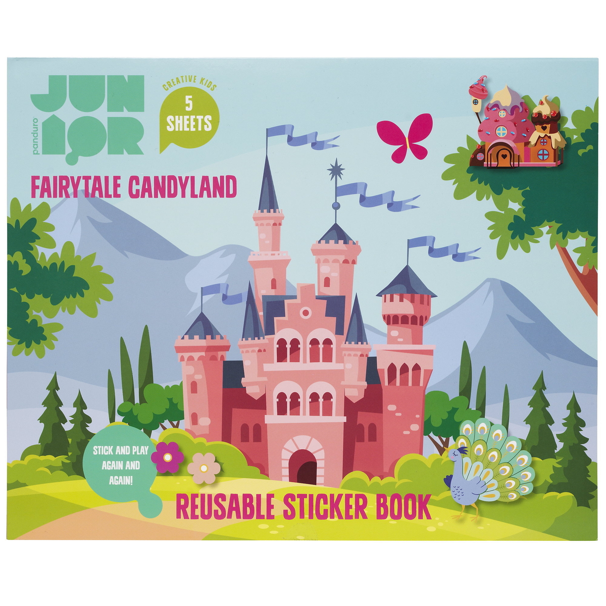 CANDY LAND STICKERBOOK