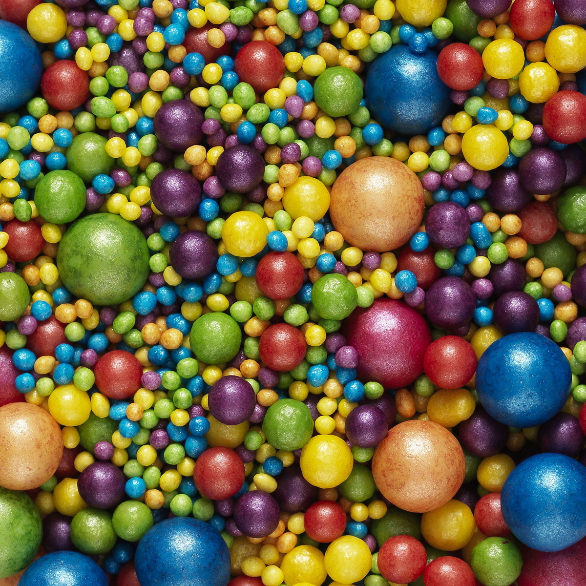Strösselmix 40g Party – massor av festliga & färgglada kulor i olika ...