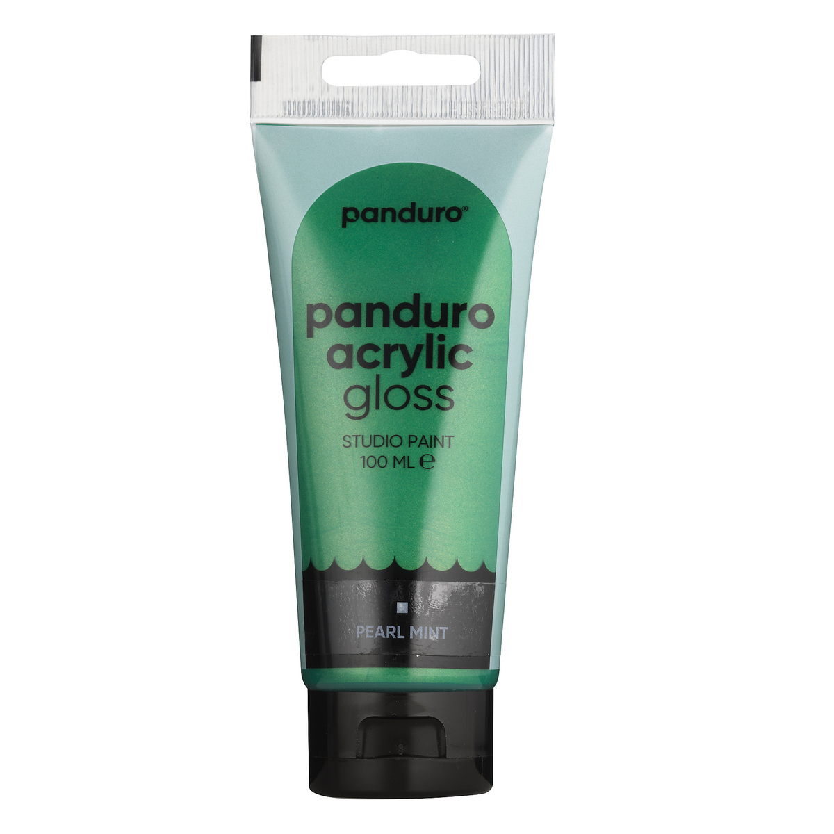 Panduro Acrylic Gloss Pearl – Set 5 Colori Acrilici Perlati Da 30 Ml – Bianco Perla, Rosa, Menta, Antracite, Lime
