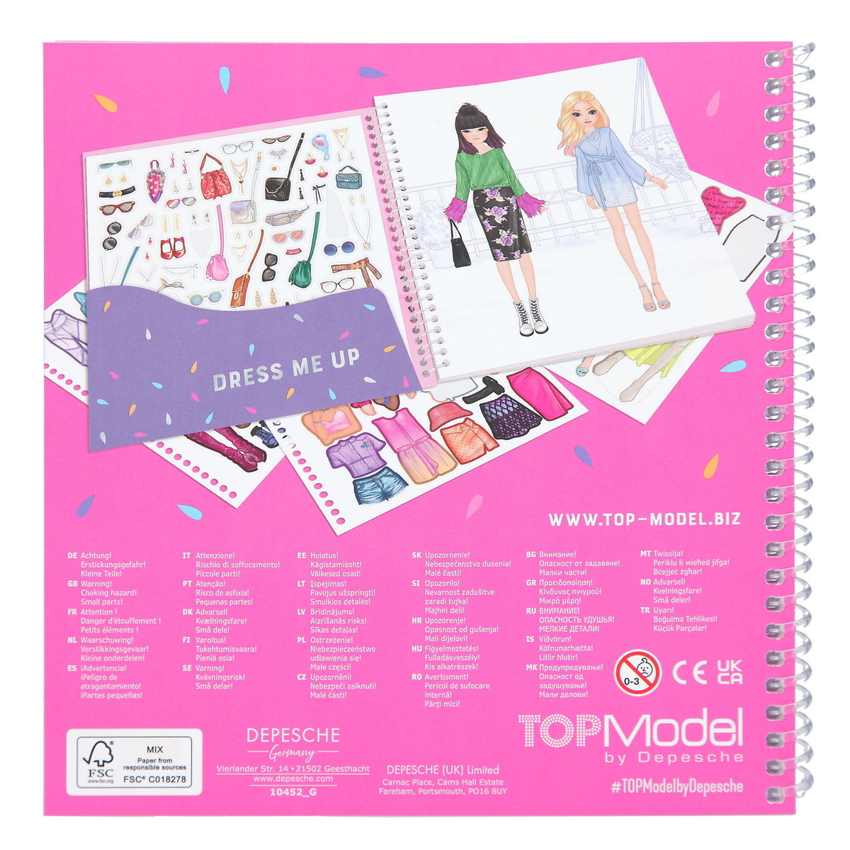 TOP Model Dress me up