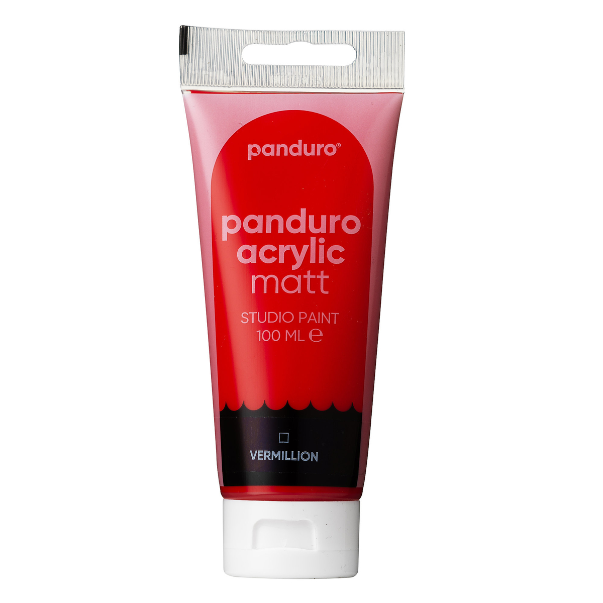 Panduro Acrylic Akrylfärg, Matt 100 Ml – Vermillion | Panduro