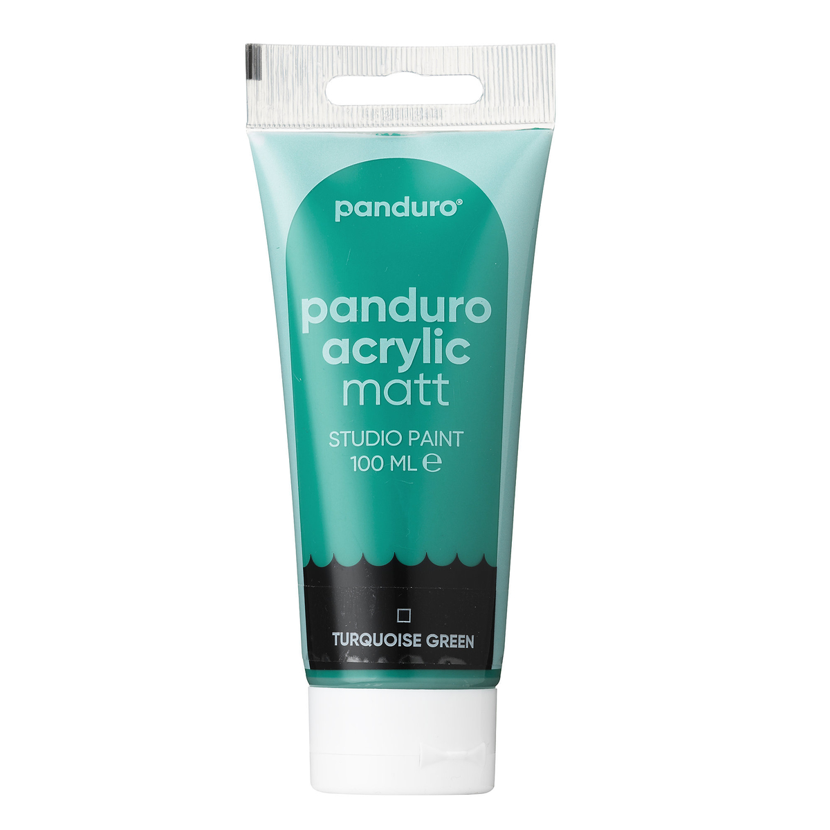 Panduro Acrylic akrylfärg, matt 100 ml Turquoise green