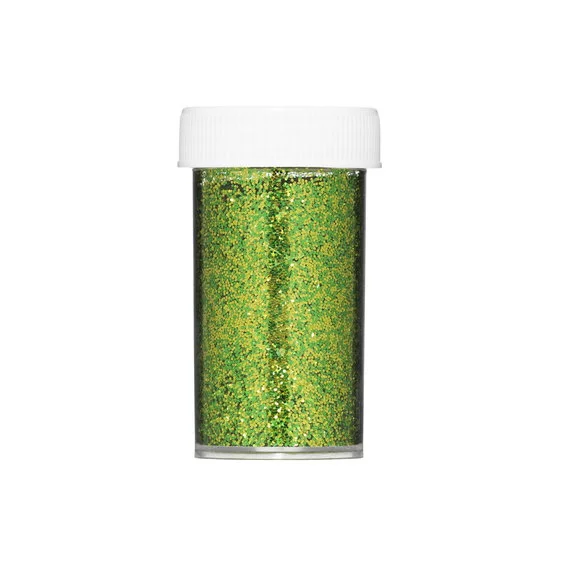 Glitter shaker grön