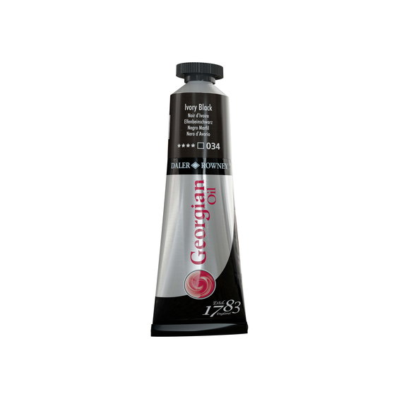 Oil Colour oljefärg 38 ml Ivory Black 034