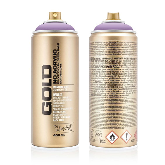 Klimaanlæg jogger underordnet Montana Gold spraymaling 400 ml - G4210 Viola