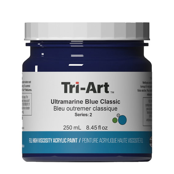 Tri-Art High Viscosity akrylfärg 250 ml Ultramarine Blue Classic