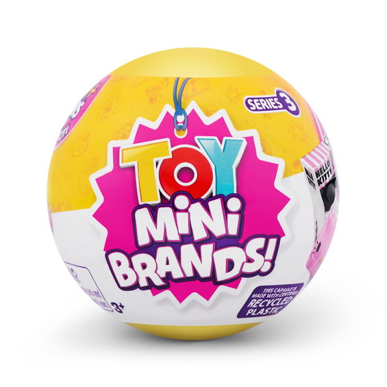 5 Surprises Series 3 Toy Mini Brands – overraskelsesbold med 5 overraskelser