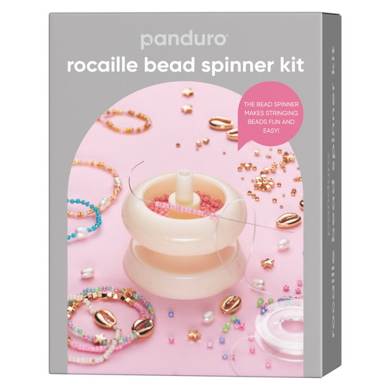 Beadspinner startkit inkl. rocaillesperler, perlenål og mellemdele