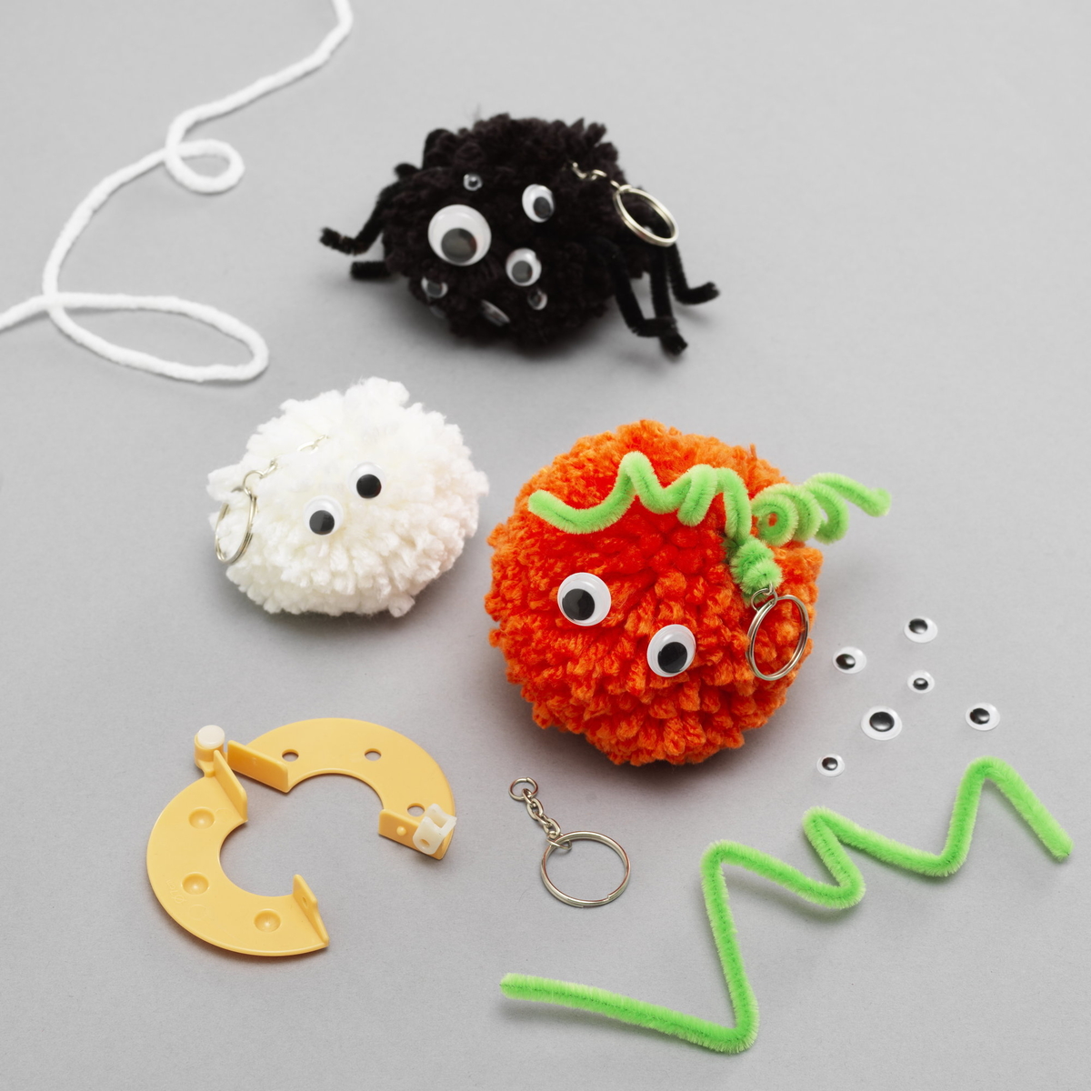 Askartele suloisen kammottavia avaimenperiä