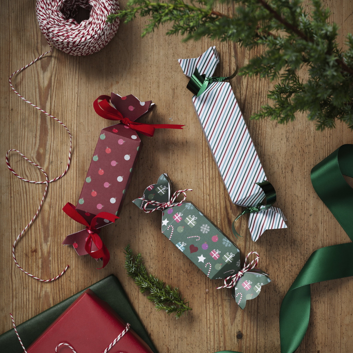 Paketoi lahjat karamelleiksi