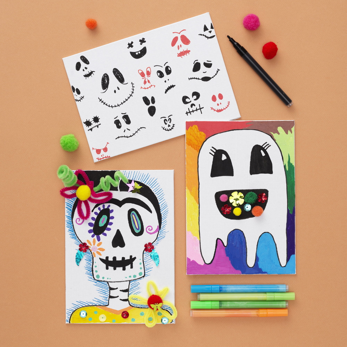 Skapa halloweenkonst