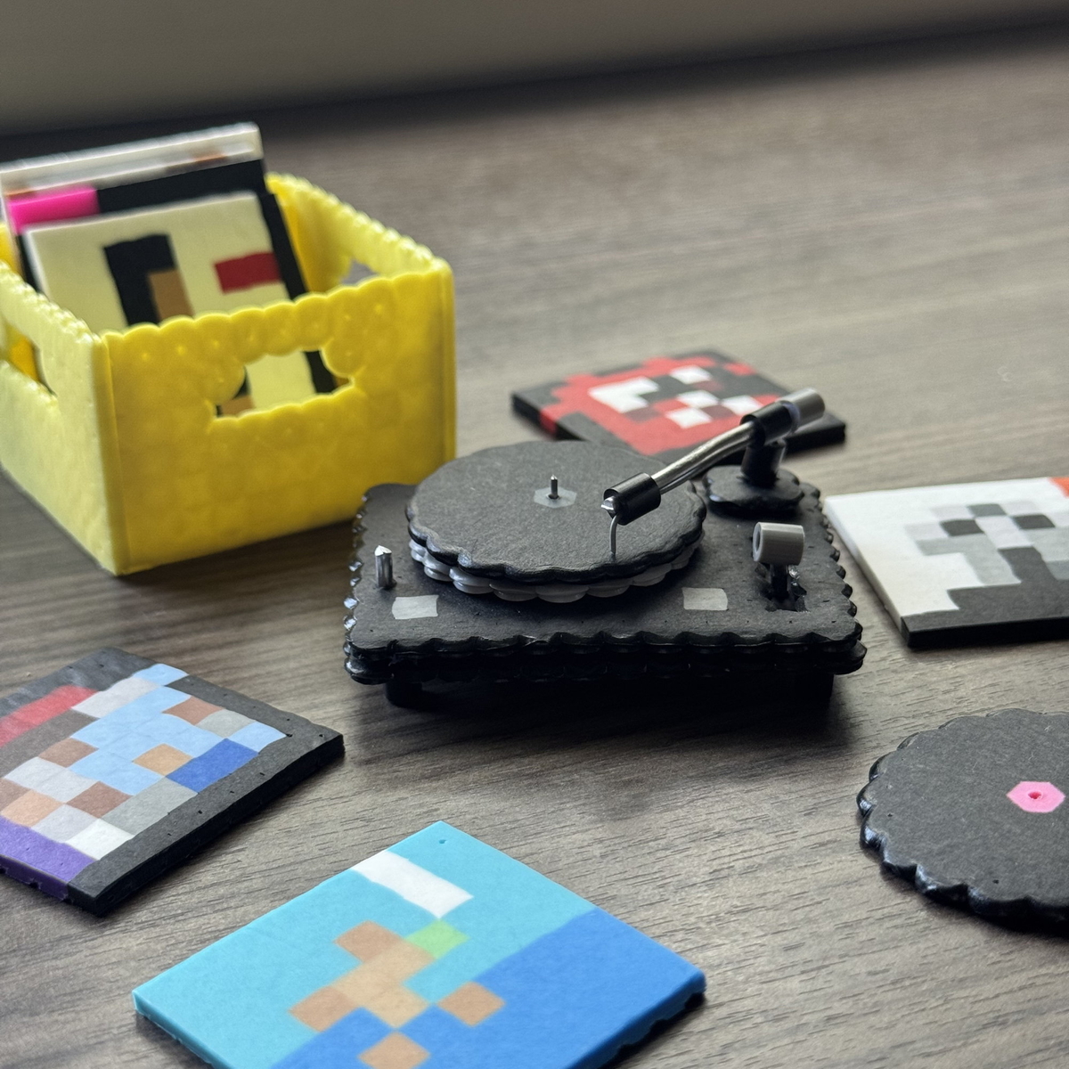 Pärla en skivspelare