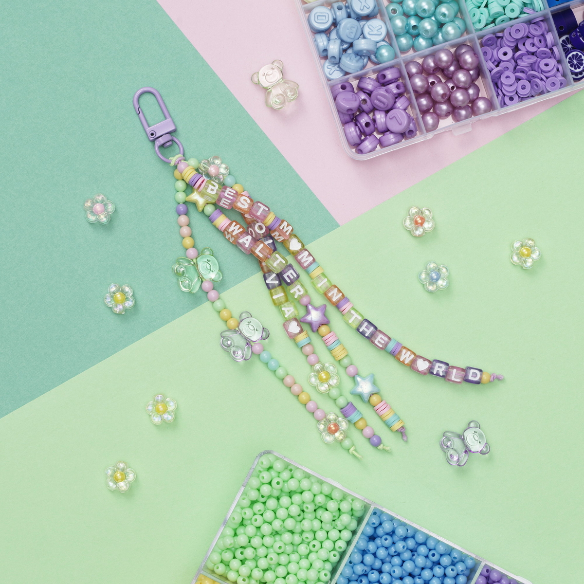 Gör och ge bort nyckelringar