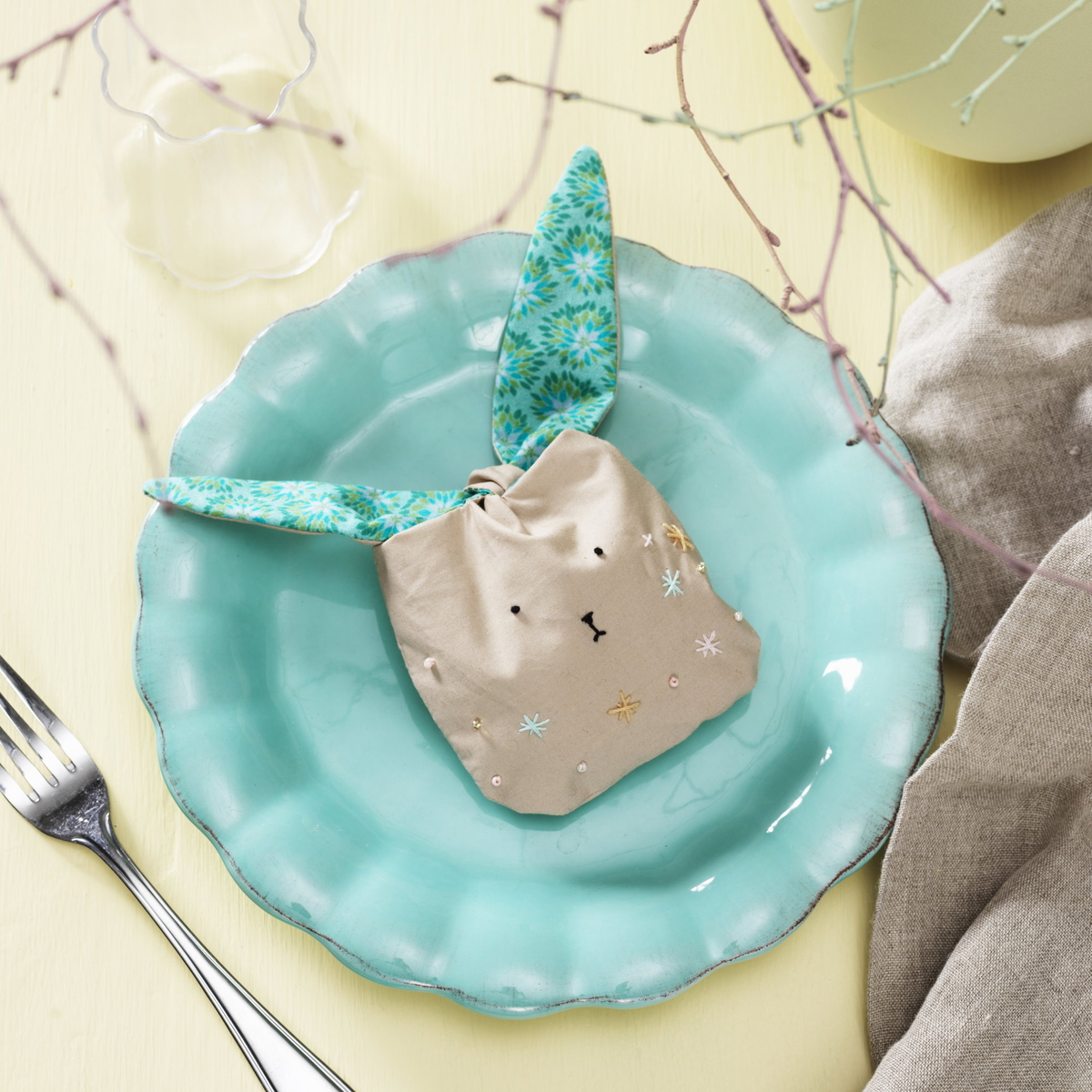 Sy en kaninpose til påske