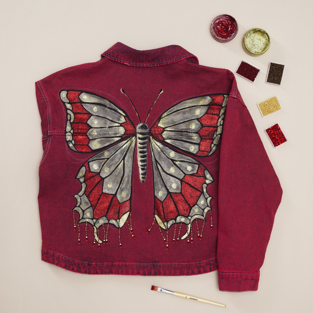 Designa en personlig jeansjacka