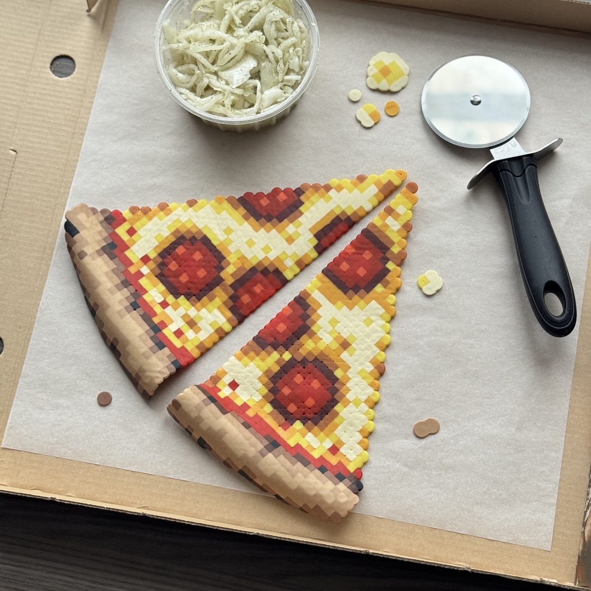 Pärla en pizzaslice