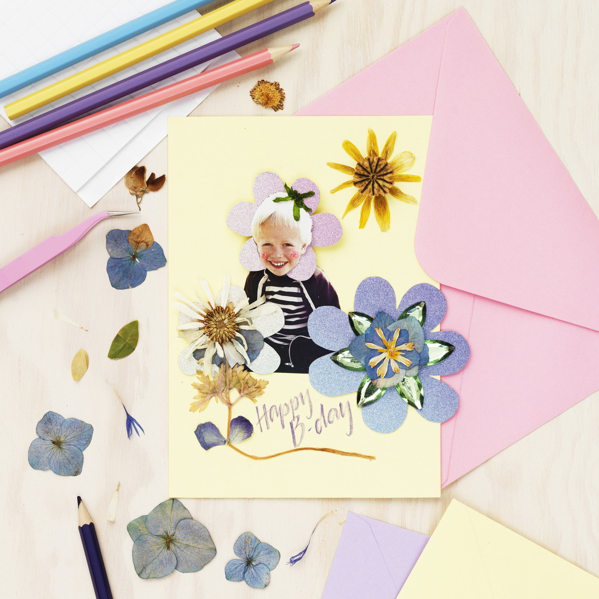 Skapa kort med junk journaling