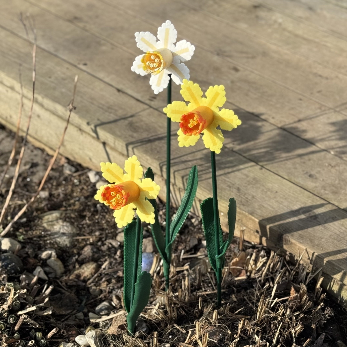 Pärla påskliljor till påsk