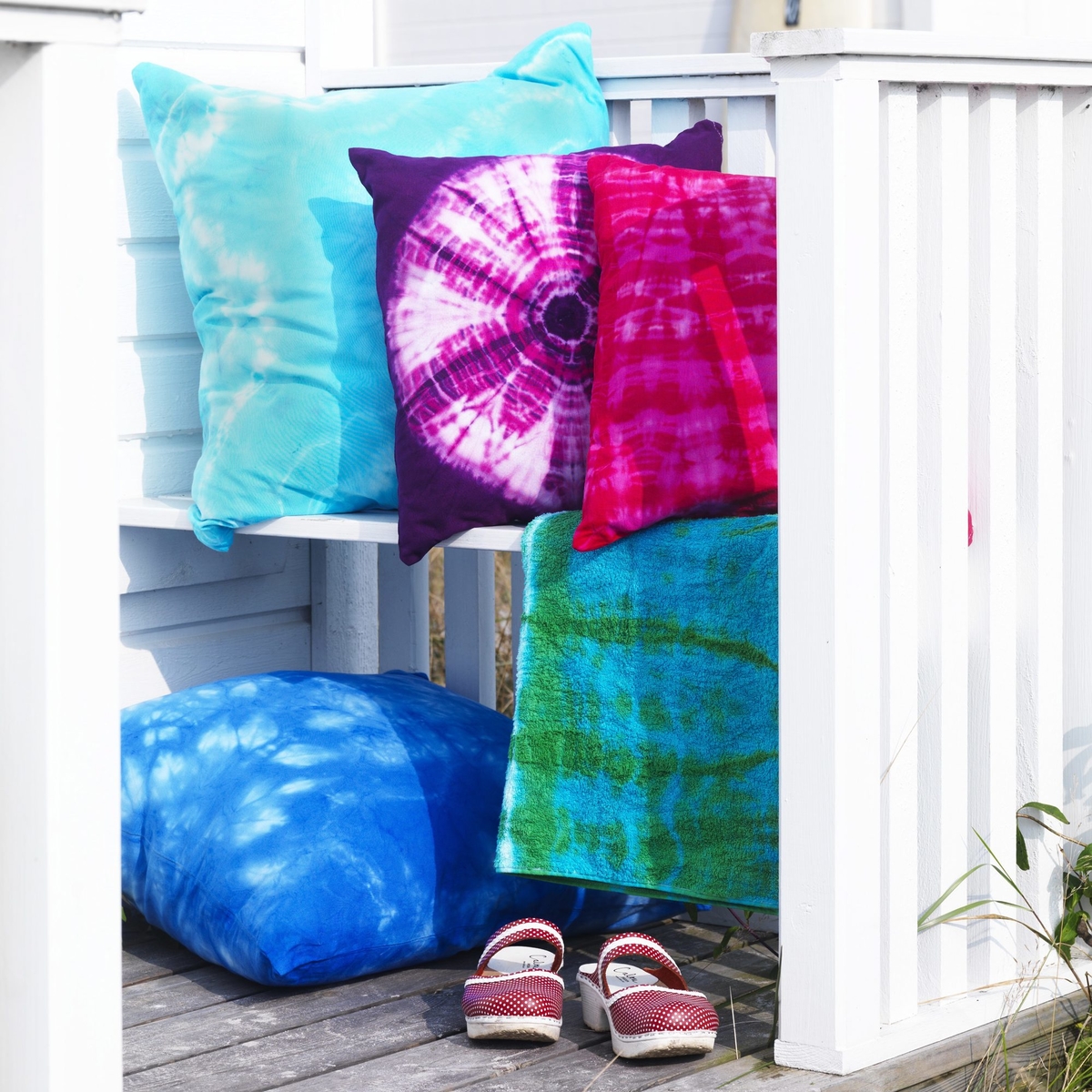 Batik med textilfärg
