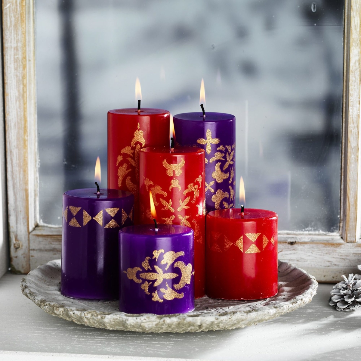 Create atmosphere with candles