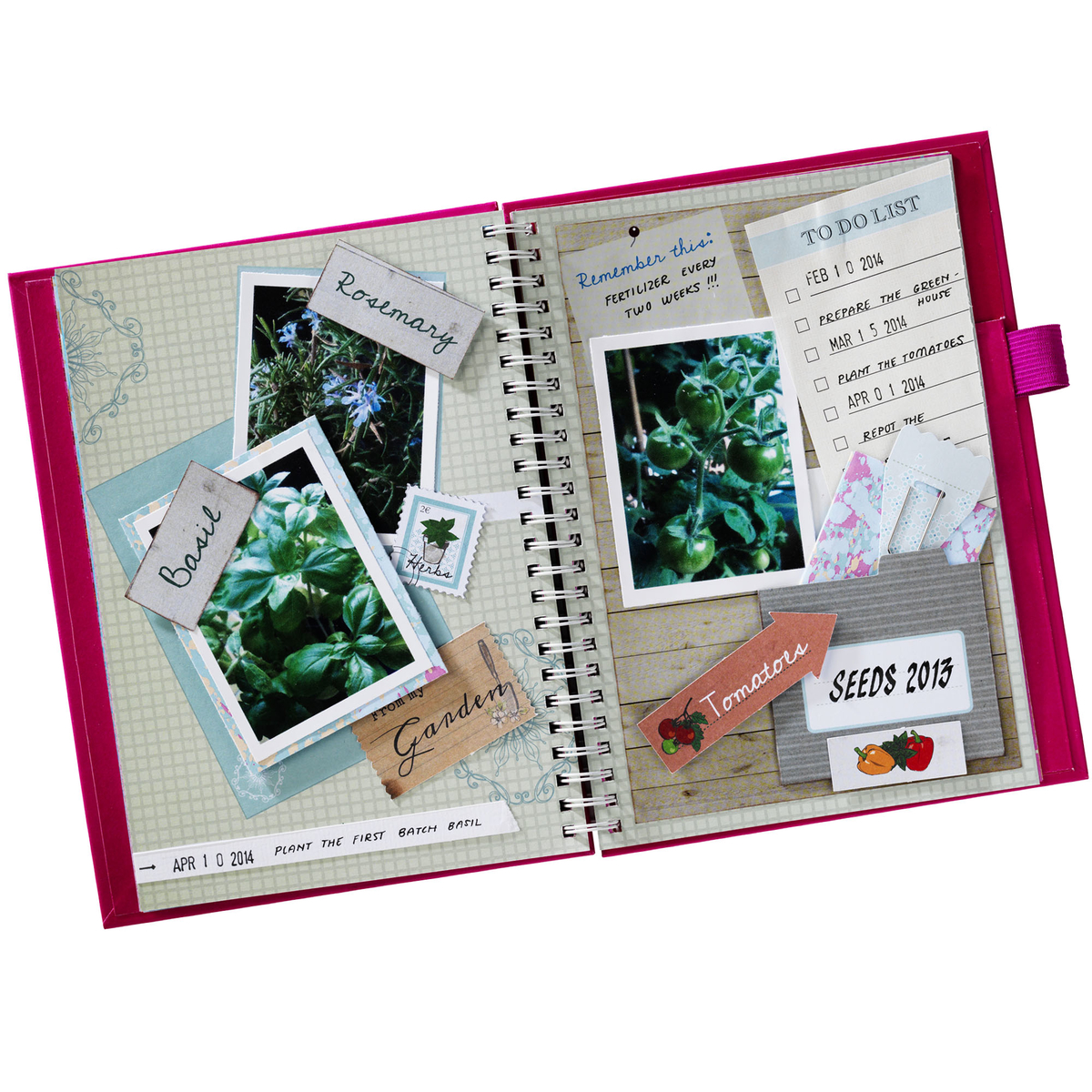 En Memory Book för växter