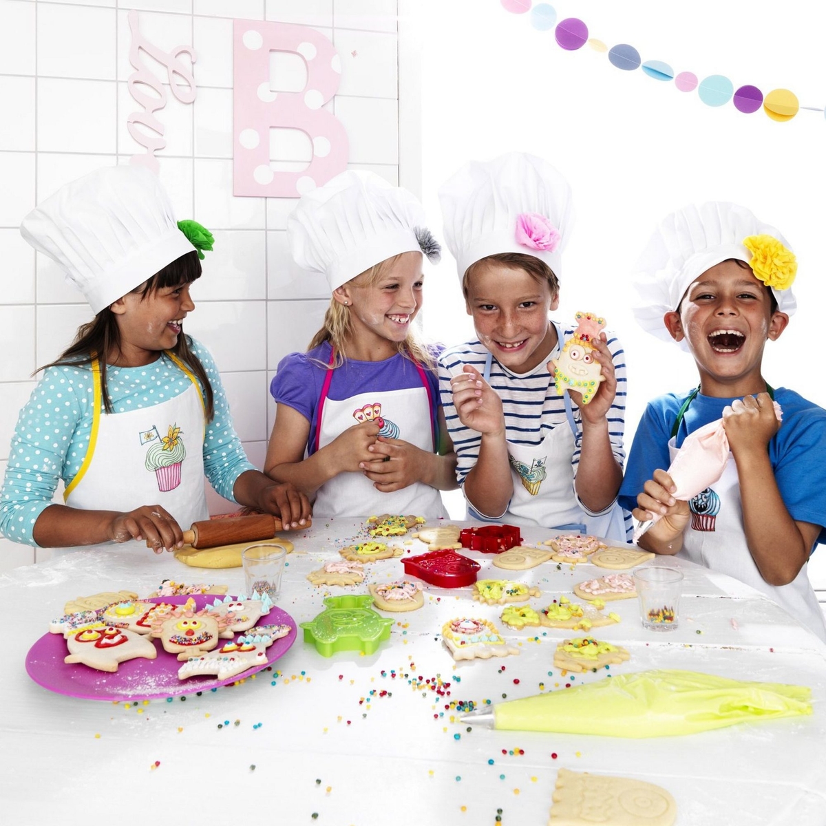 A kid's party; no - a baking party!