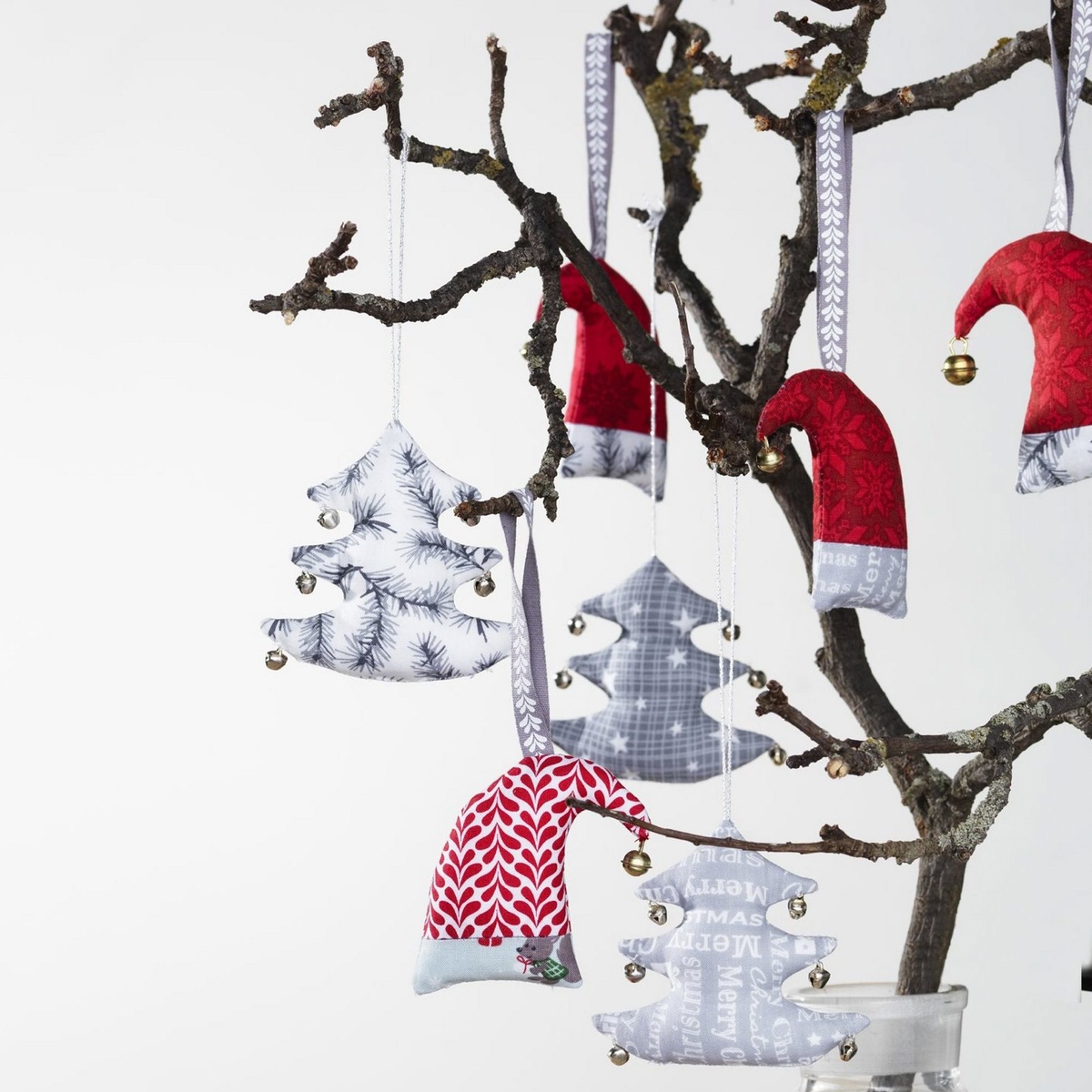 Sew Christmas ornaments for the tree