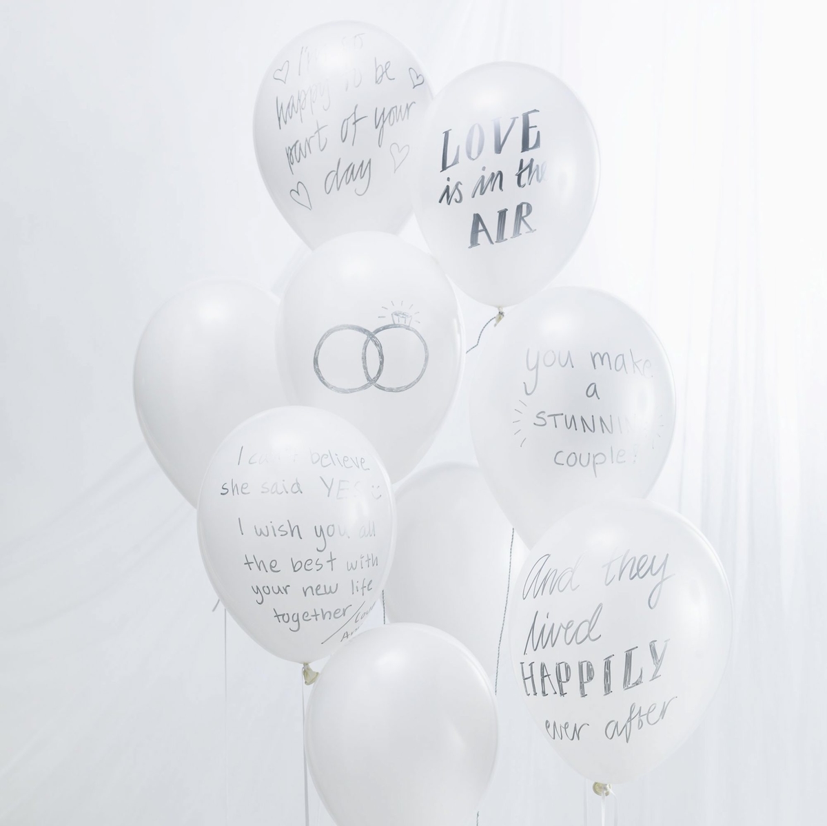 Balloner til brylluppet