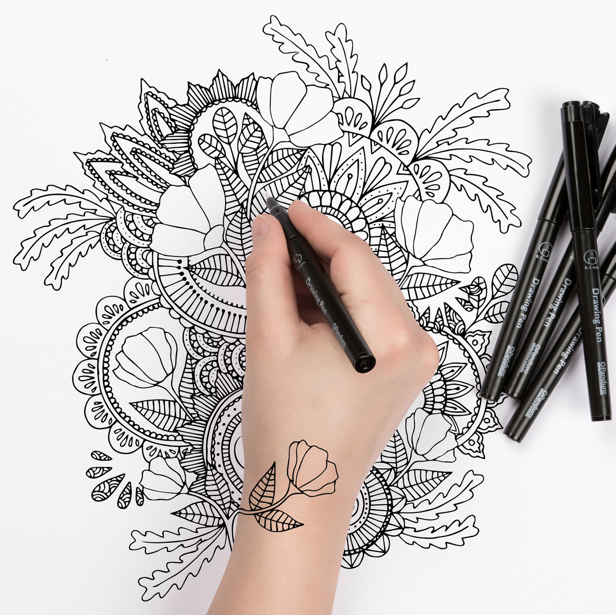 Doodling med Drawing Pen