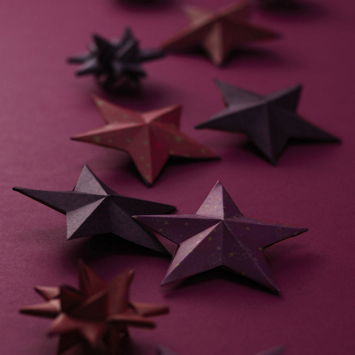 Fold stjerner til jul